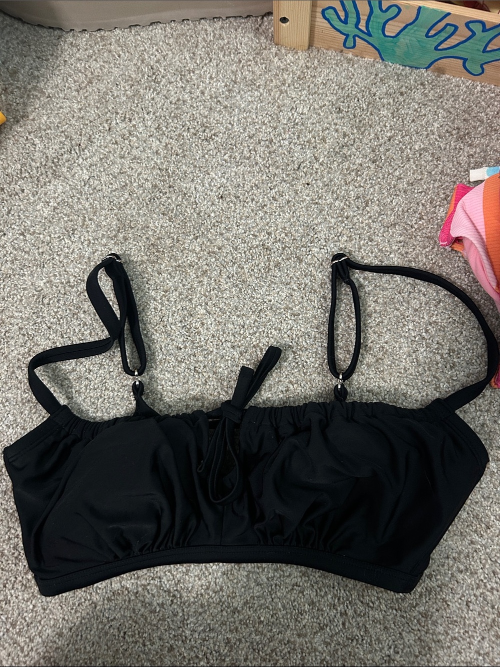 Black Women’s Swim Top